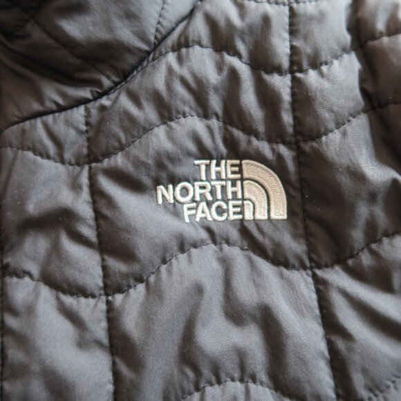 The North Face Jacket Women's Small S Bombay Quilted Mid Layer Puffer Black - Picture 2 of 7